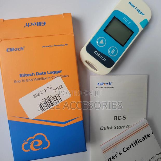 New Elitech RC-5 Data Logger - main view