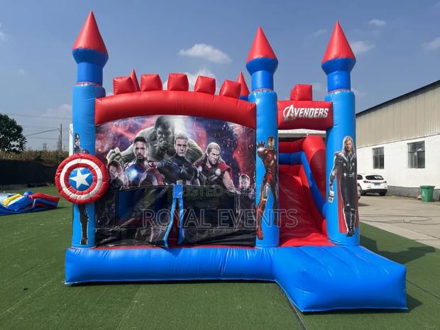 Bouncing Castle With a Slide - thumbnail 3