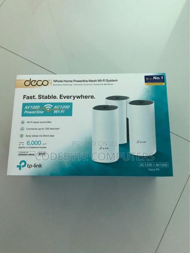 Tp-link Deco Hybrid Mesh Wifi System Deco P9 -3-pack - main view