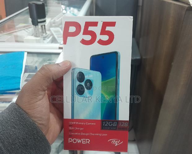New Itel P55 128 GB Black - thumbnail 3