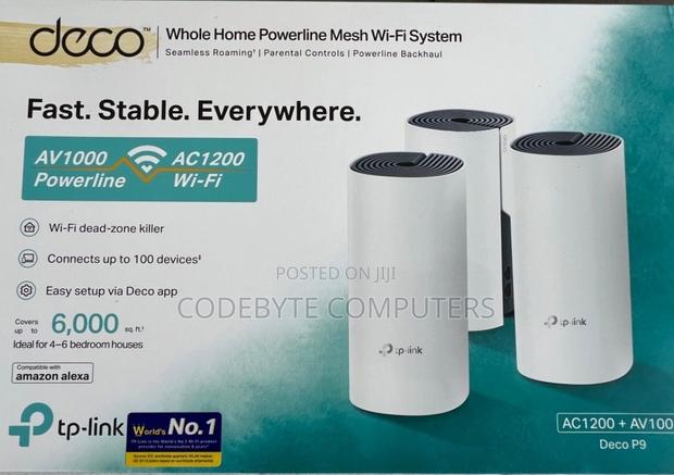 Tp-link Tl-deco P9 Deco P9 Ac1200 + Av1000 Whole Home Hybrid