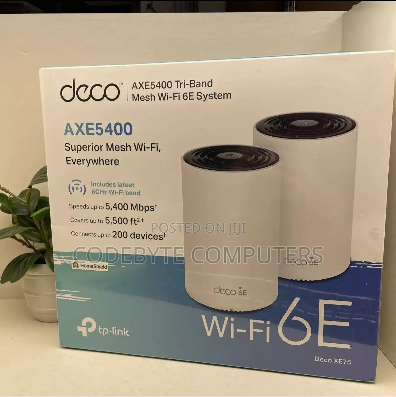 Tp-Link Deco Xe75 Axe5400 Tri-Band Mesh Wifi 6e System