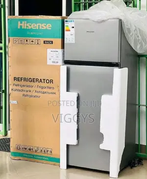 Amazing Hisense 205 Litres Double Door Fridge