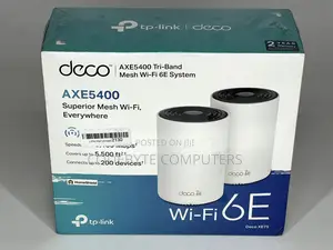 Tp-Link | Deco Axe5400 Tri-Band Mesh Wi-Fi 6e System | Deco