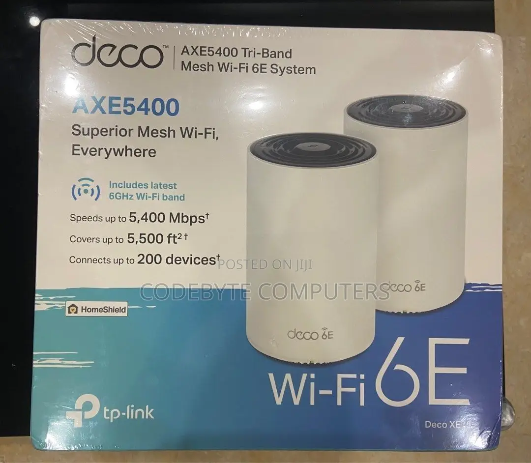Tplink Deco Xe75 Mesh Wifi 6e Router Axe5400