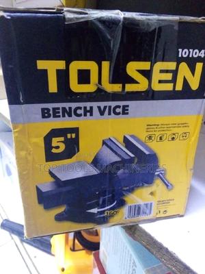 Tolsen 5" Inch Bench Vice - thumbnail 2