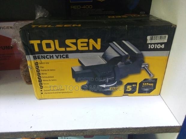 Tolsen 5" Inch Bench Vice - thumbnail 3