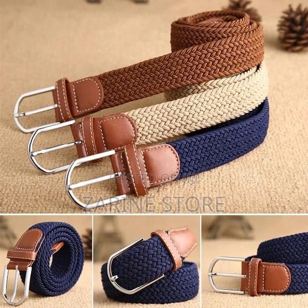 Wooven Waist Belt - Stretching - main view
