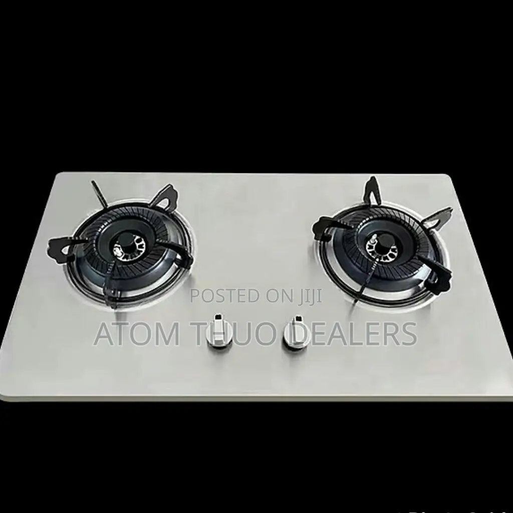 White Amaze 2 Burner Stainless Hob Cooker