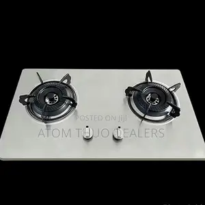 White Amaze 2 Burner Stainless Hob Cooker