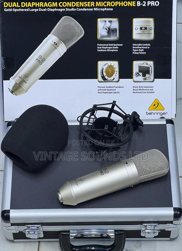 Behringer B-2 PRO Large Dual-Diaphragm Studio Microphone