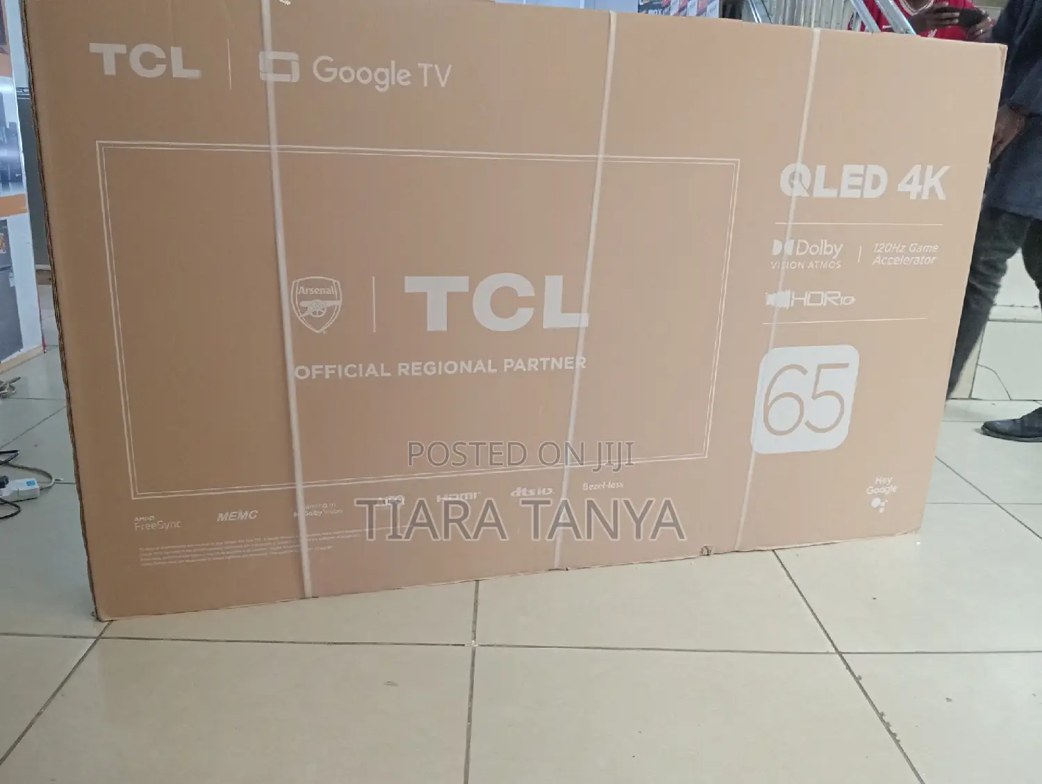 TCL 65 Inch Smart Uhd Google TV 65P8L