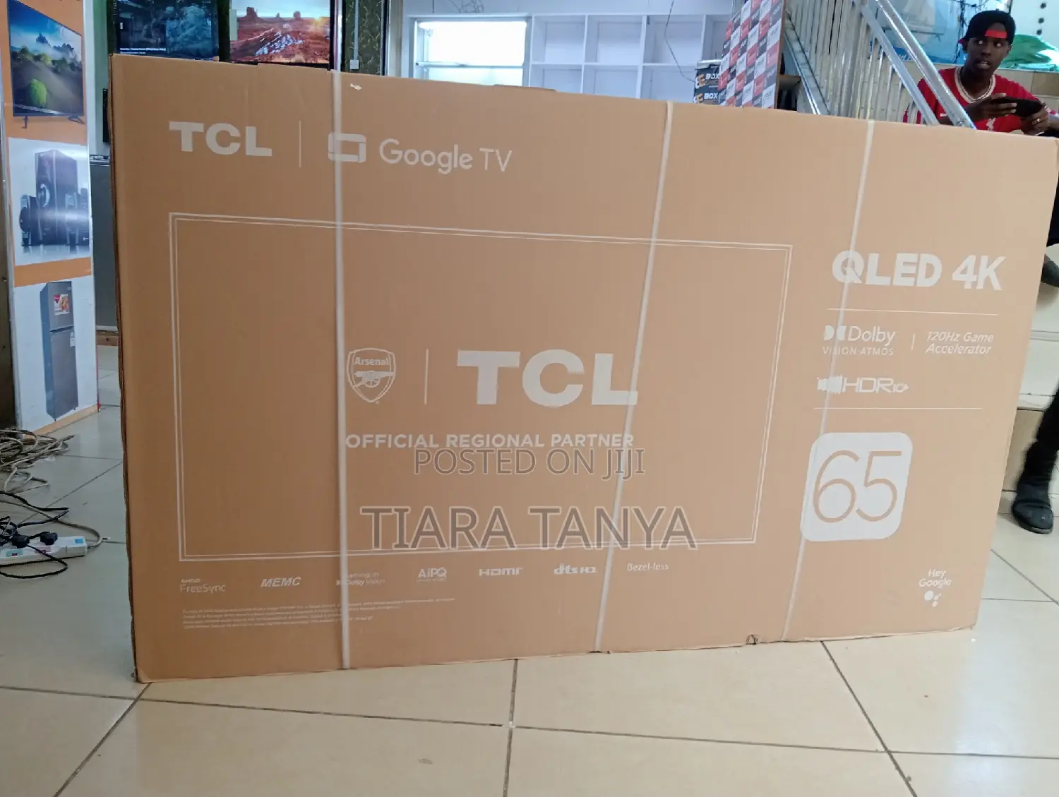 TCL 65 Inch Smart Uhd Google TV 65P8L