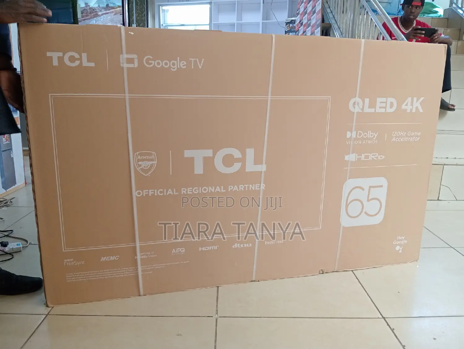 TCL 65 Inch Smart Uhd Google TV 65P8L