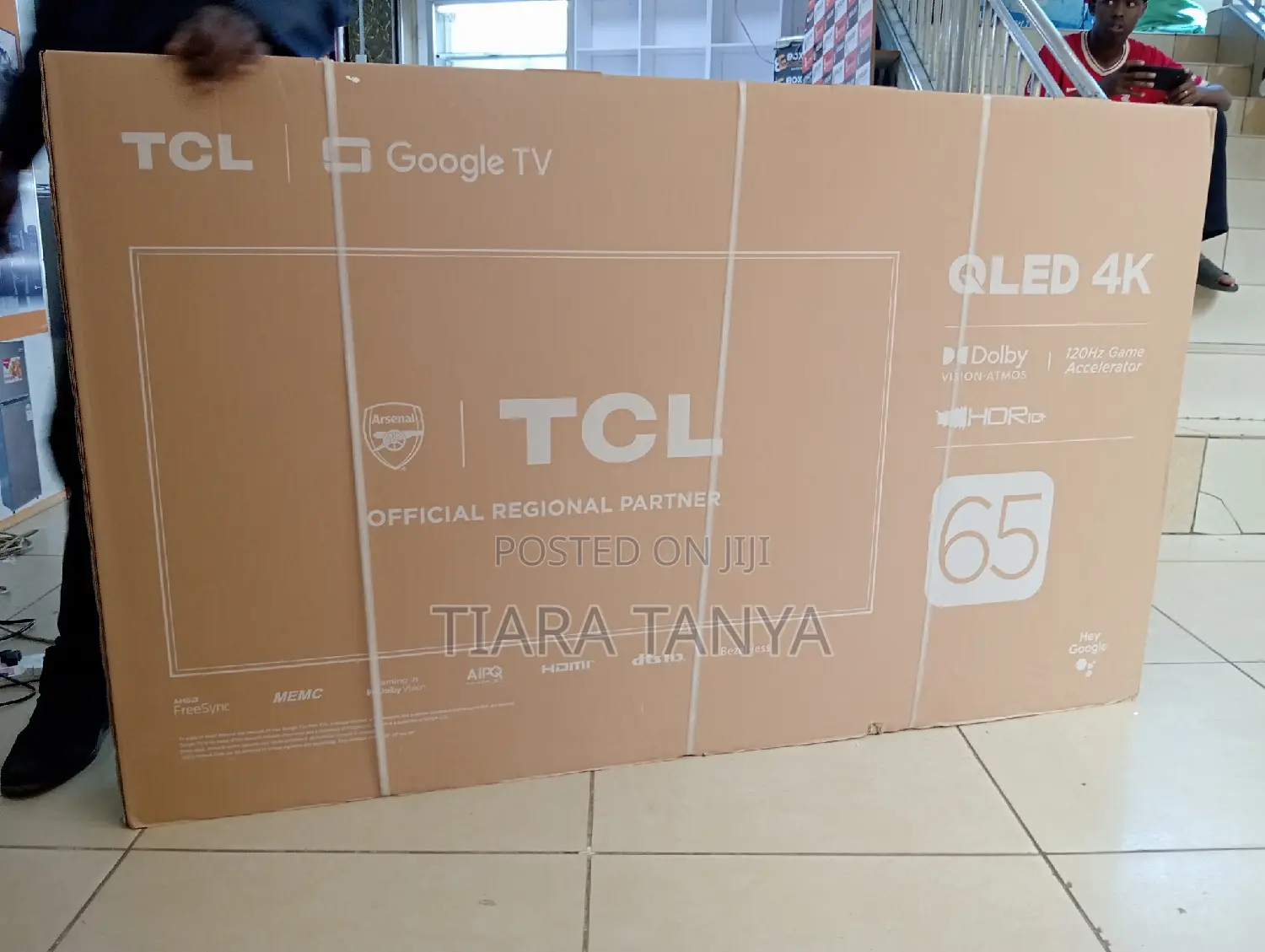 TCL 65 Inch Smart Uhd Google TV 65P8L