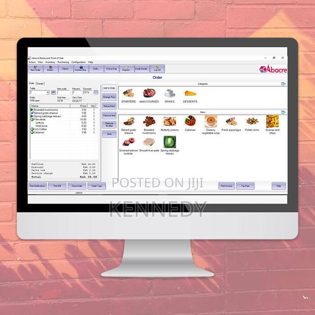Restaurant Point of Sale Software - main view