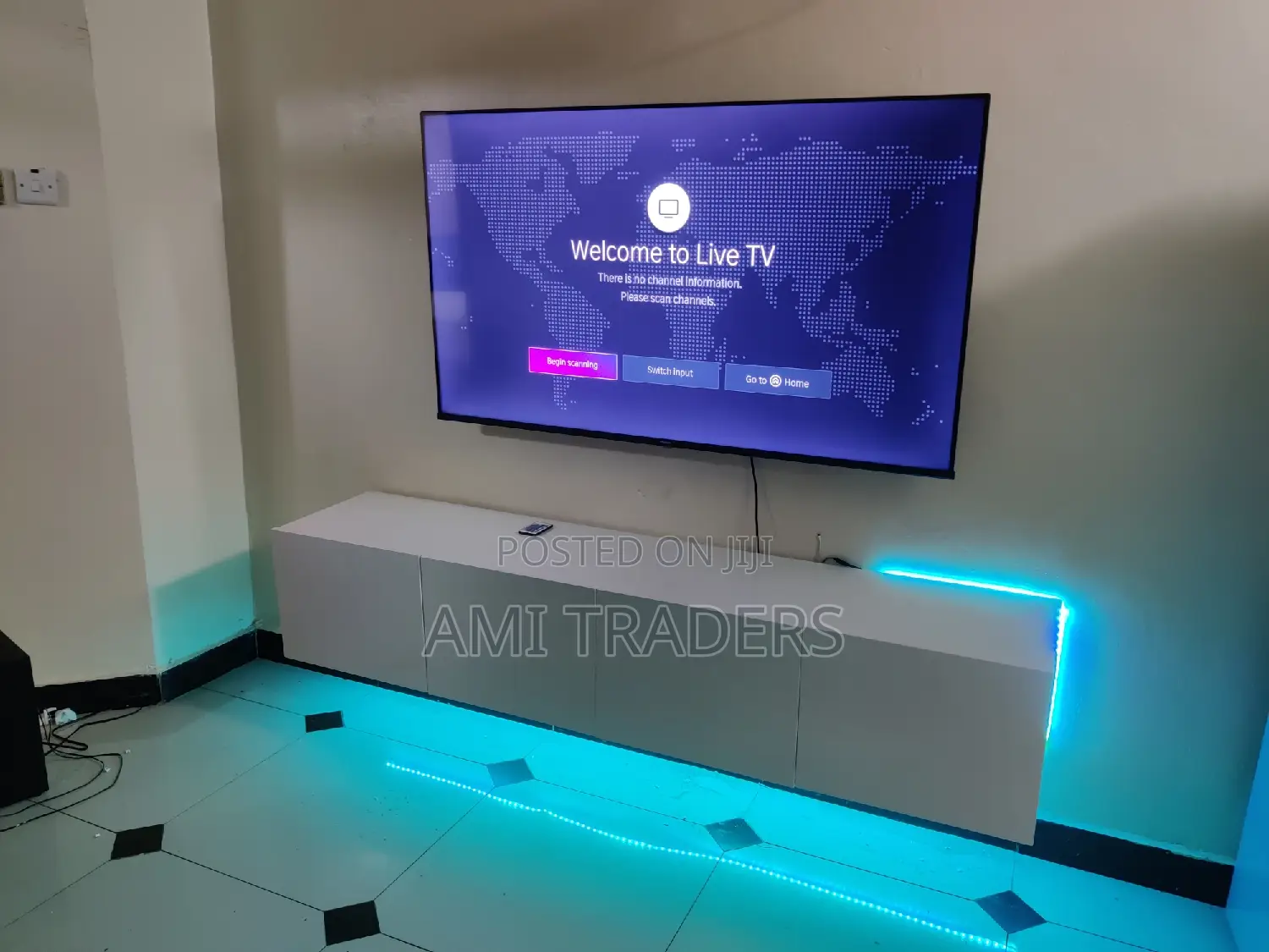 Floating Tv Stand (6ft) +LED
