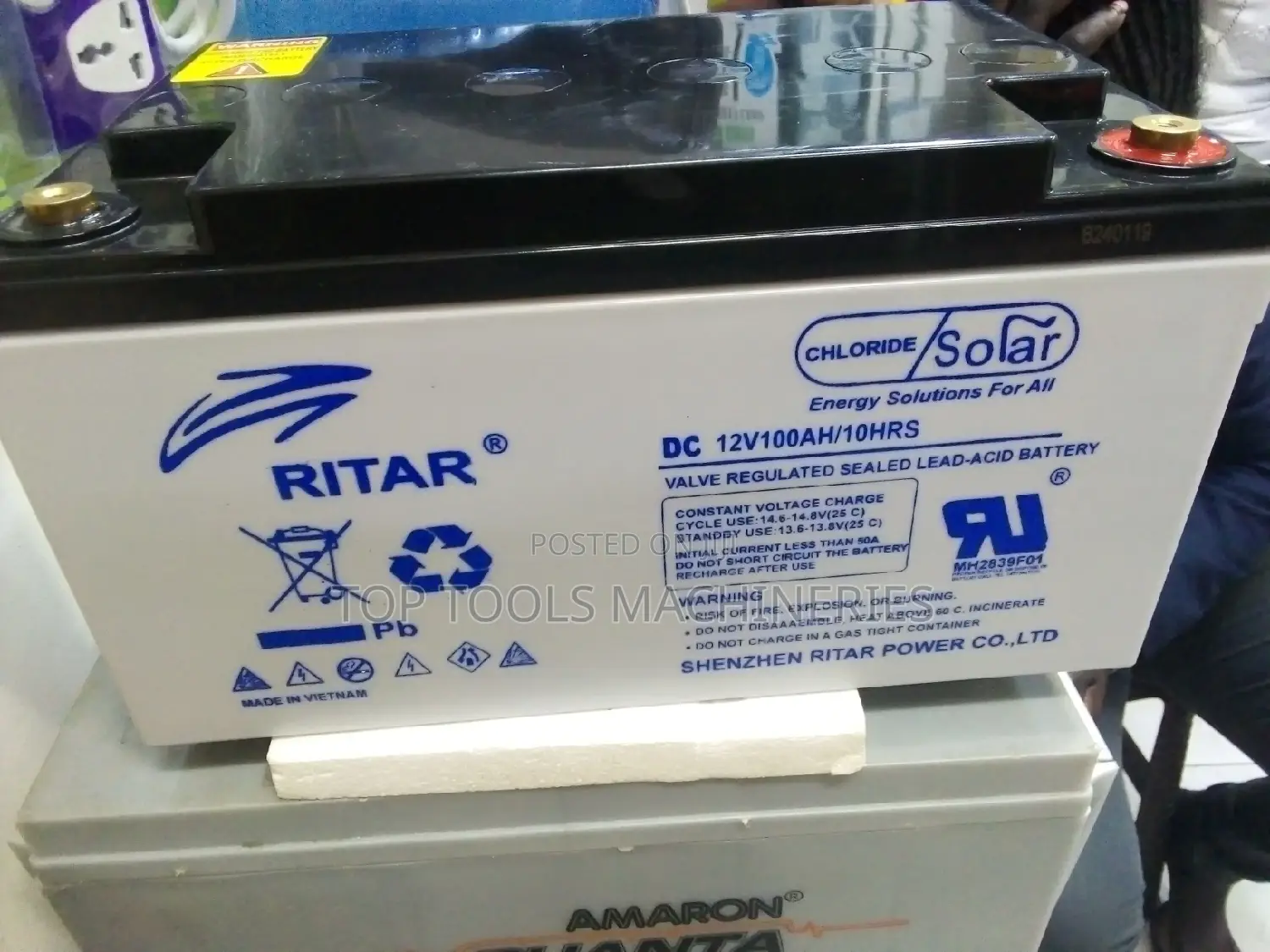 Ritar 100ah 12v Battery