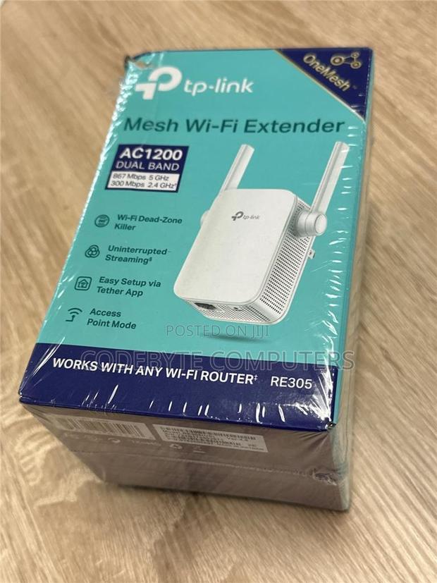Tl-Re305 Tp-Link Ac1200 Wireless Range Extender - main view