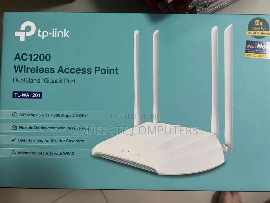 Tp-link Ac 1200 Wireless Access Point Tl-wa1201 || Tl-wa1201
