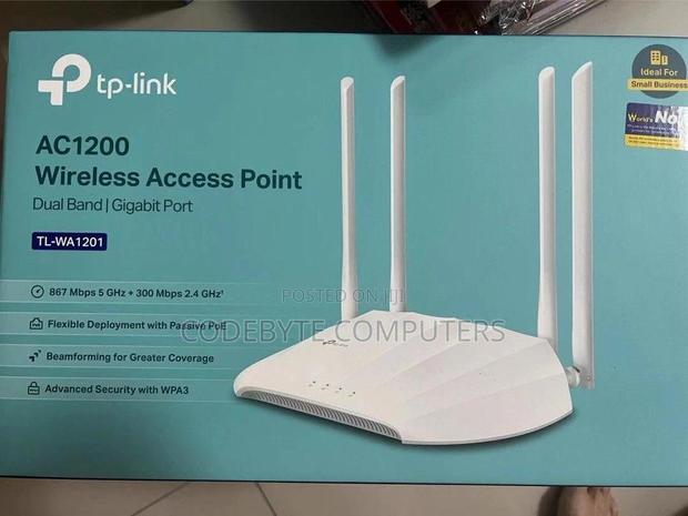 Tp-link Ac 1200 Wireless Access Point Tl-wa1201 || Tl-wa1201