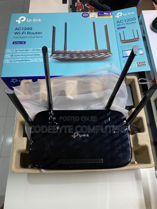 Tp-link Ac1200 Wireless Mu-mimo^°~Router - Tl-archer C6 - main view