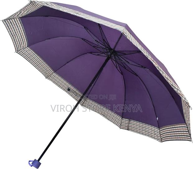 Foldable Pocket Umbrella - Purple - main view