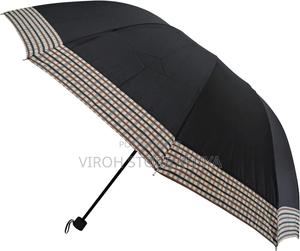 Foldable Pocket Umbrella - Black Unisex Umbrella / Umbrellas - thumbnail 2
