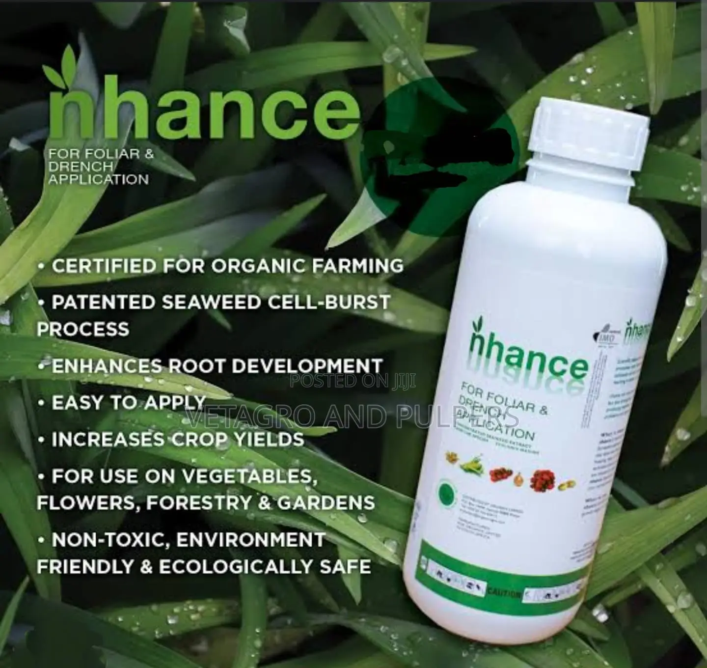 Nhance Organic Foliar Seaweed Extract (Organix)