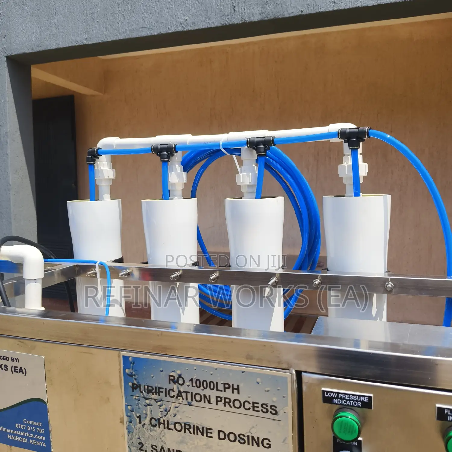 Commercial Water Purifier Machines - 1000 Liters Per Hour