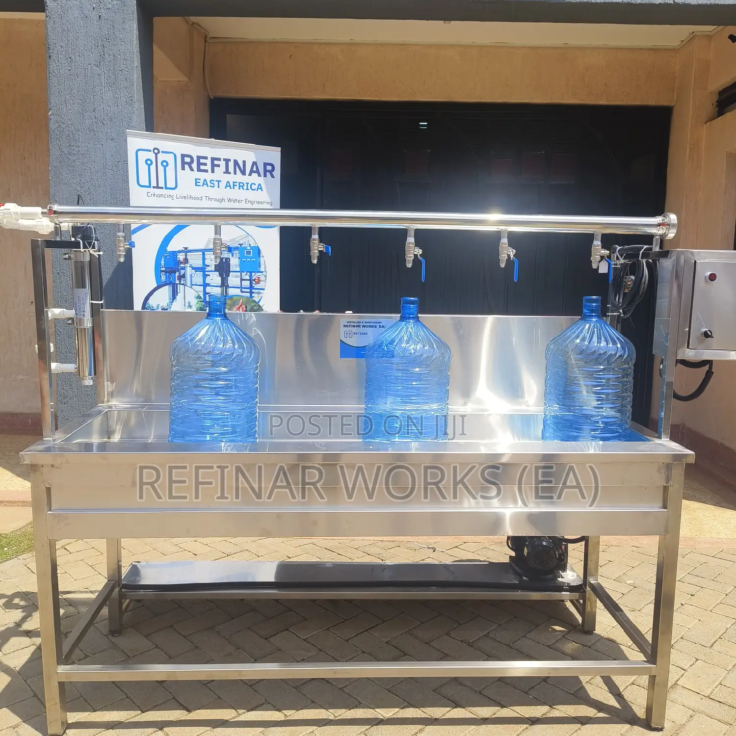 Commercial Water Purifier Machines - 1000 Liters Per Hour
