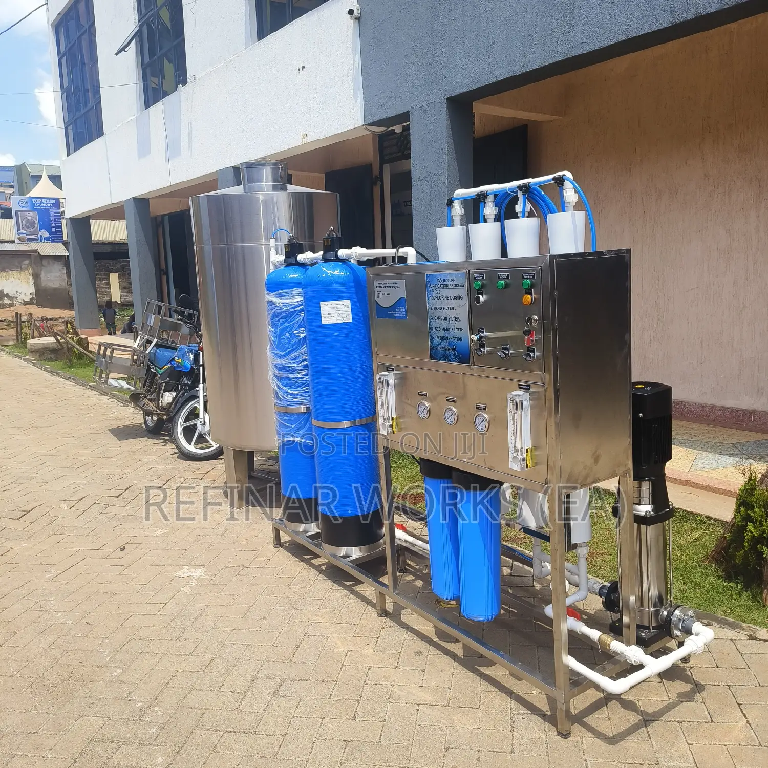 Commercial Water Purifier Machines - 1000 Liters Per Hour
