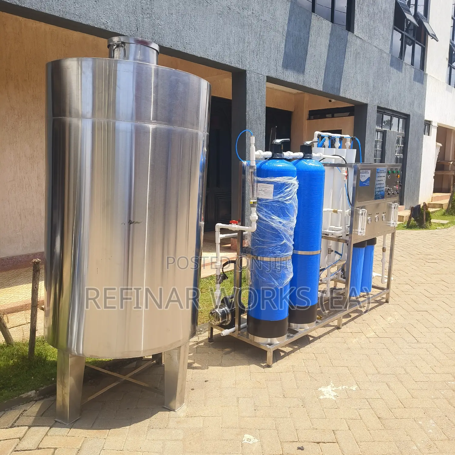 Commercial Water Purifier Machines - 1000 Liters Per Hour
