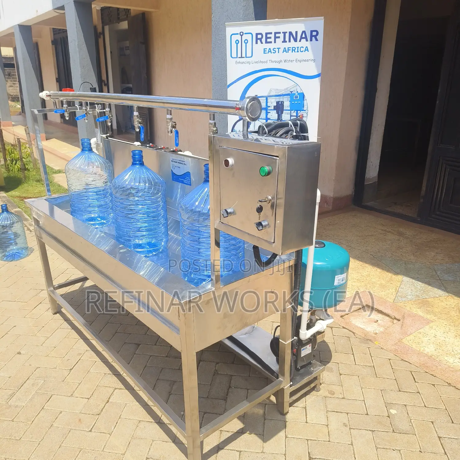 Commercial Water Purifier Machines - 1000 Liters Per Hour