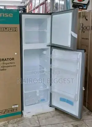 New Hisense 120 Litres Double Door Fridge