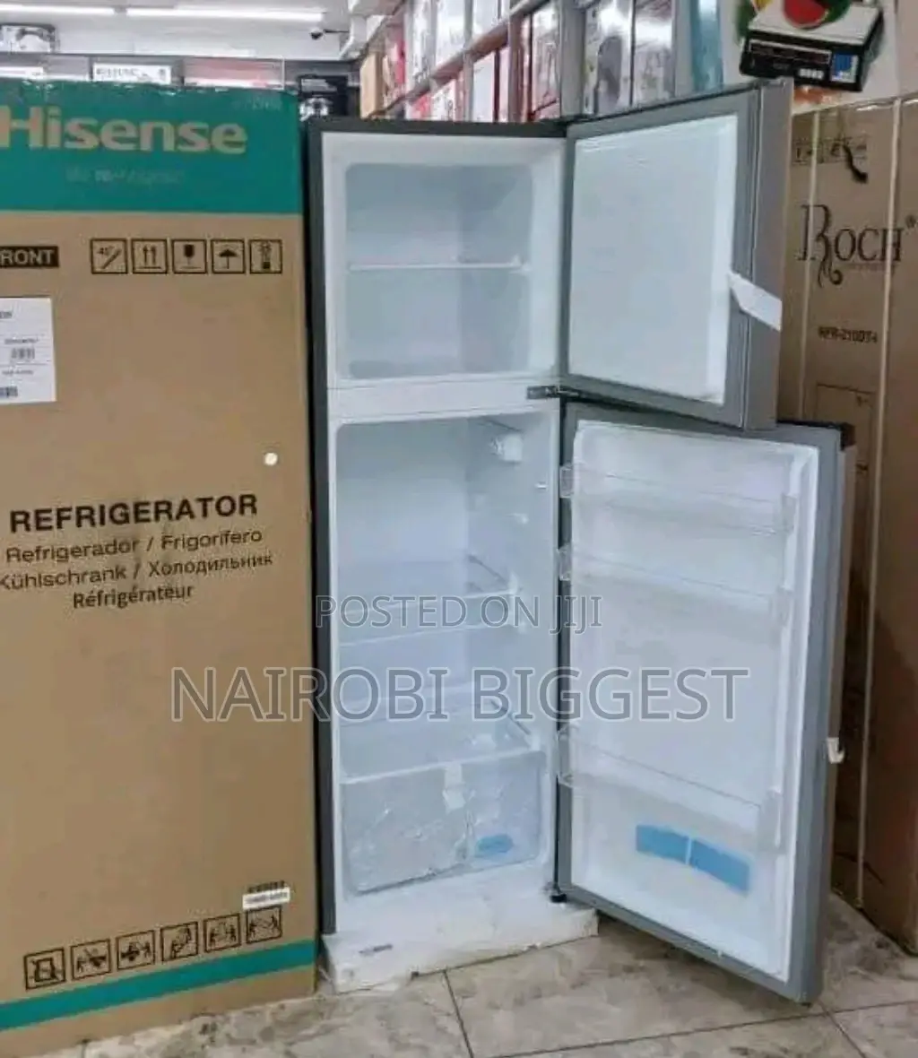 Original Brand New Hisense 120 Litres Double Door Fridge
