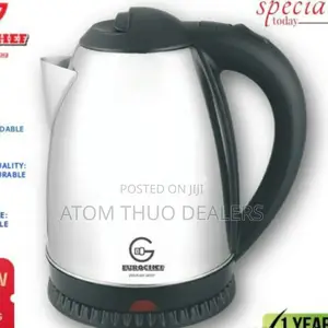 Eurochef 2litres Stainless Steel Automatic Cordless Kettle