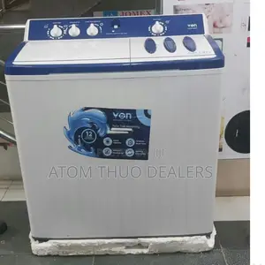 12kg Von Top Load Twin Tub Washing Machine VALW-12MFW
