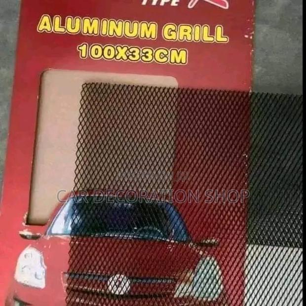 Aluminum Universal Fit Grill Mesh 100*33cm