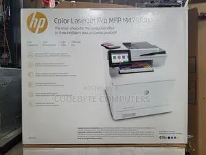 Hp Color Laserjet Pro Printer MFP M479fdn M479fdn!