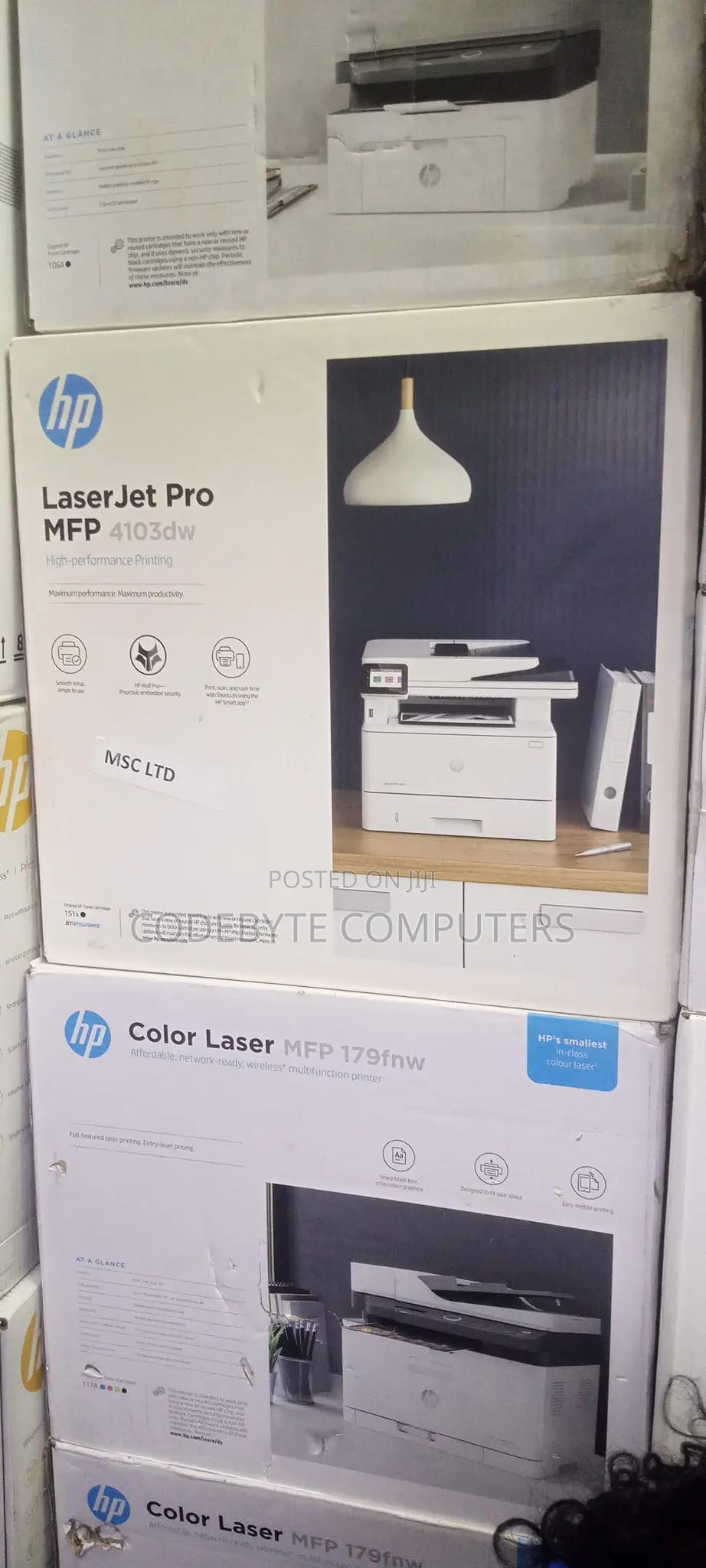 Hp Laserjet //4103fdn Printer //4103fdn