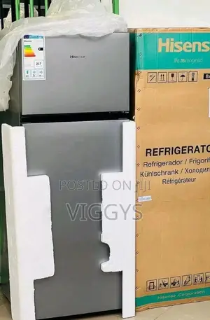 Quality Hisense 205 Litres Double Door Fridge