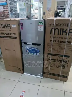 Amazing Mika 138litre Double Door Fridge