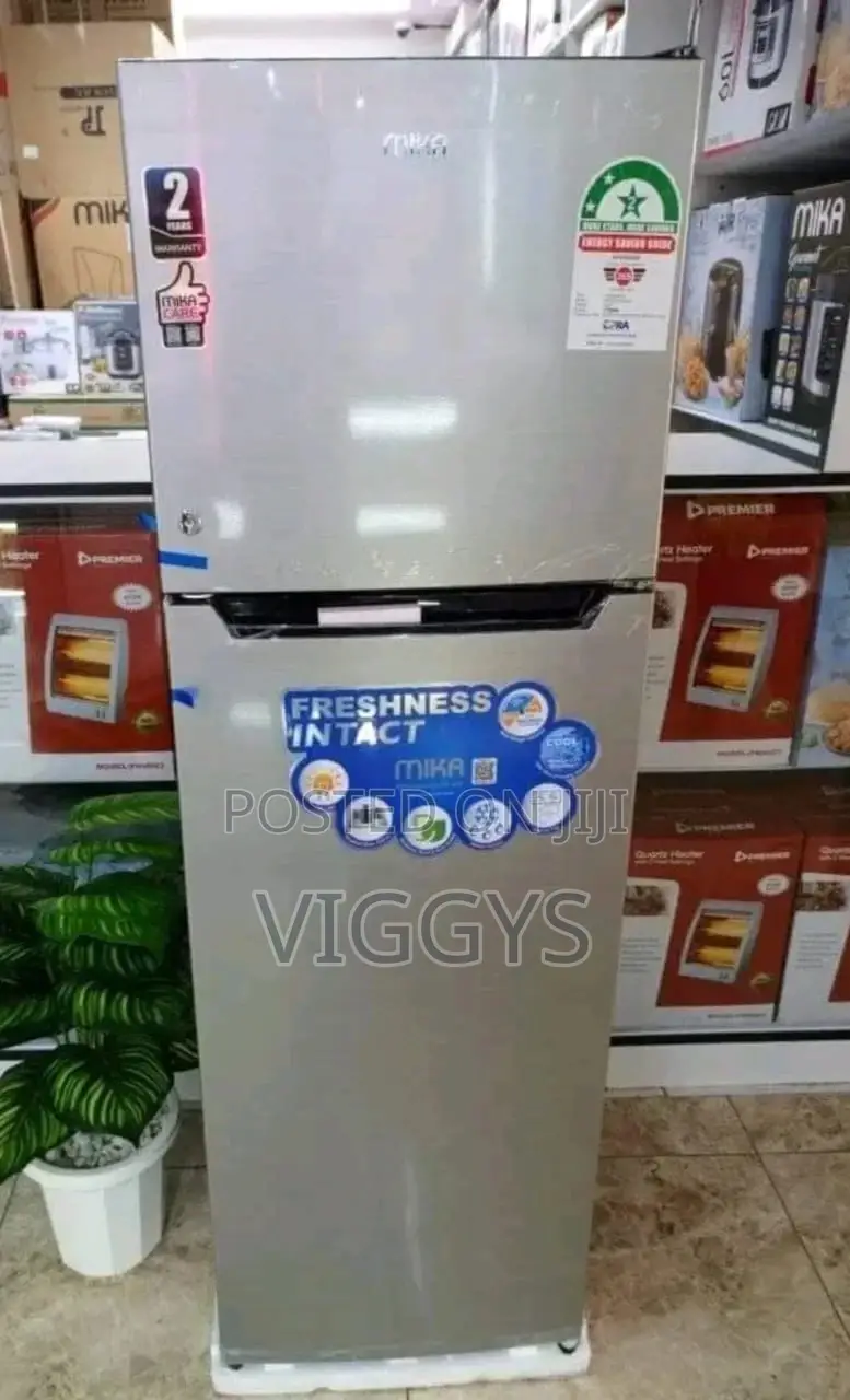 Quality Mika 168 Litre Double Door Fridge