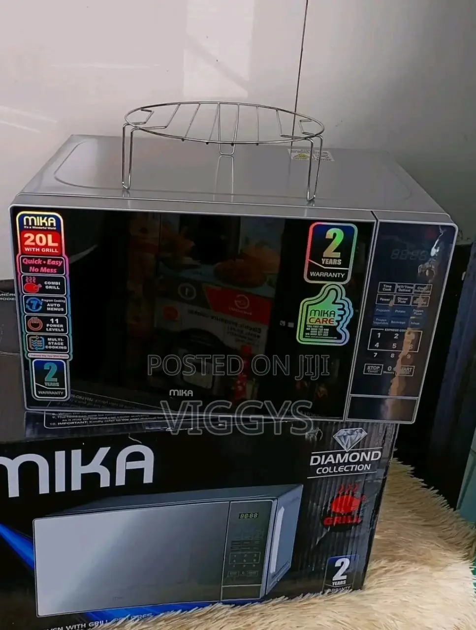 Amazing Mika Digital Microwave With Grill