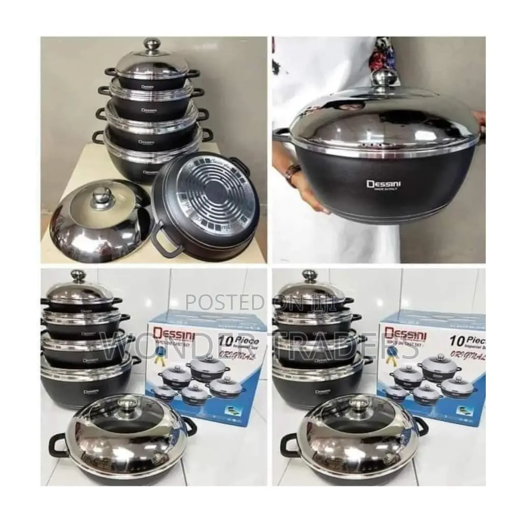 *Dessin 10pcs Nonstick Pots.Cookware