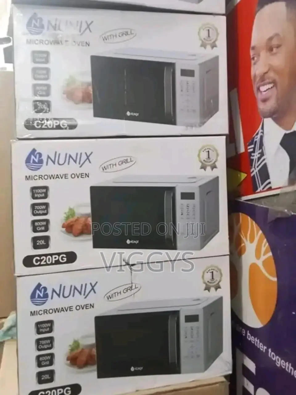 Amazing Nunix Digital Microwave With Grill