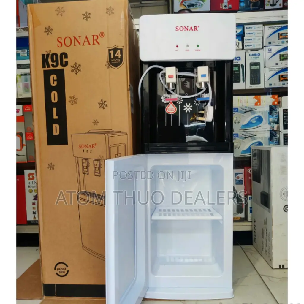 White Sonar K9C Hot and Cold Water Dispenser