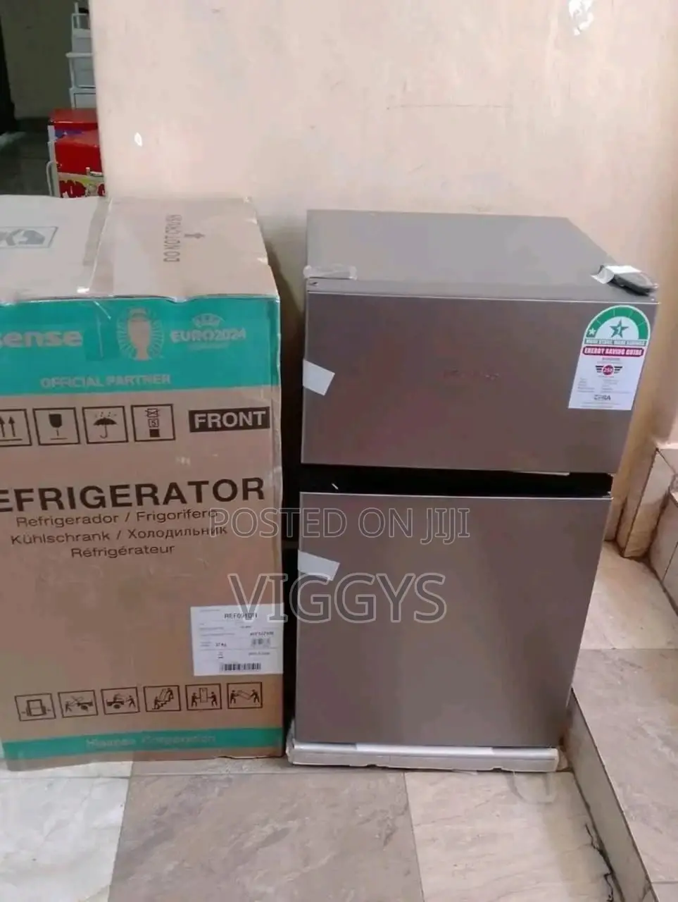 Amazing Hisense 91 Litre Double Door Fridge