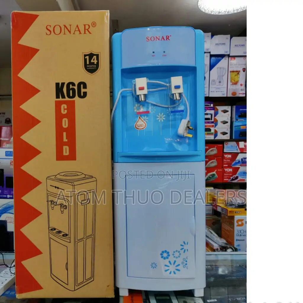 K6C Hot and Cold Sonar Water Dispenser-White